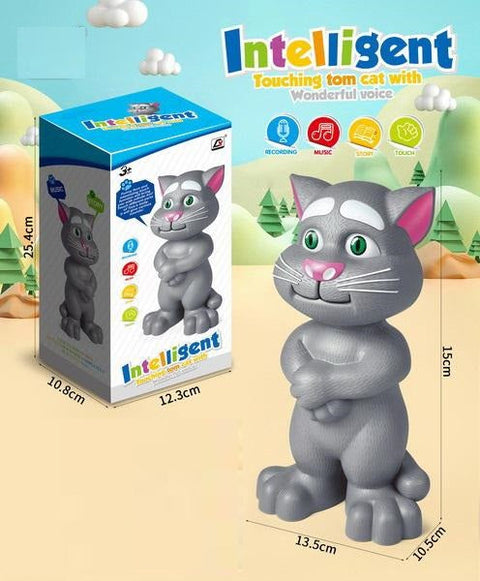 Talking Tom Intelligent Mimicking Toys Kids With Mouth Recording | Story, Music & Touch