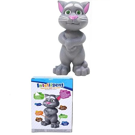 Talking Tom Intelligent Mimicking Toys Kids With Mouth Recording | Story, Music & Touch